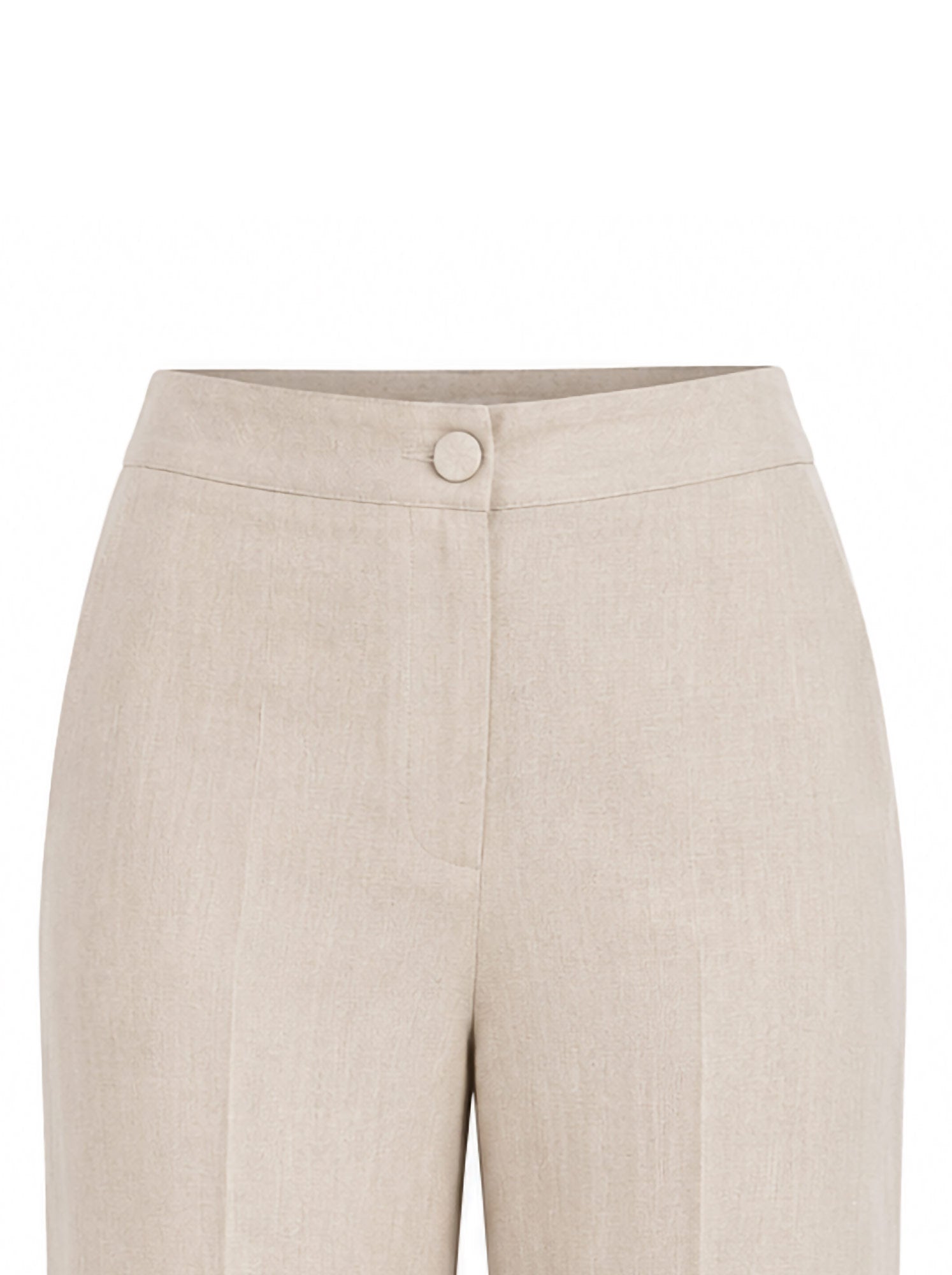 Pantaloni dritti in lino