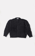 Cardigan lavorazione onde