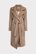 Cappotto con friso e fusciacca