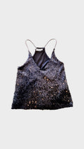 Top paillettes