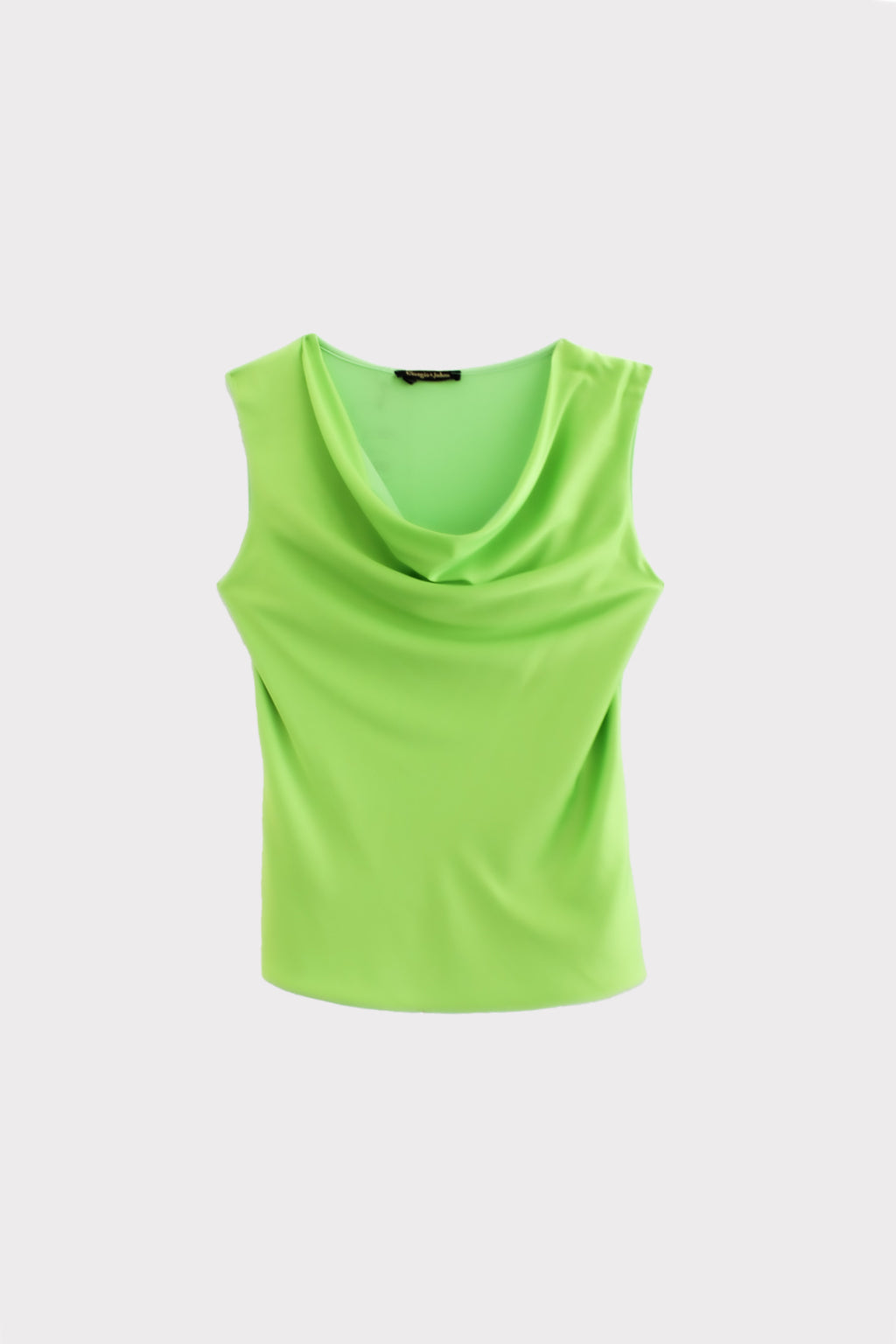 Top scollo bavero