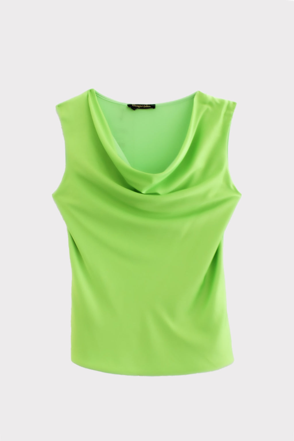 Top scollo bavero