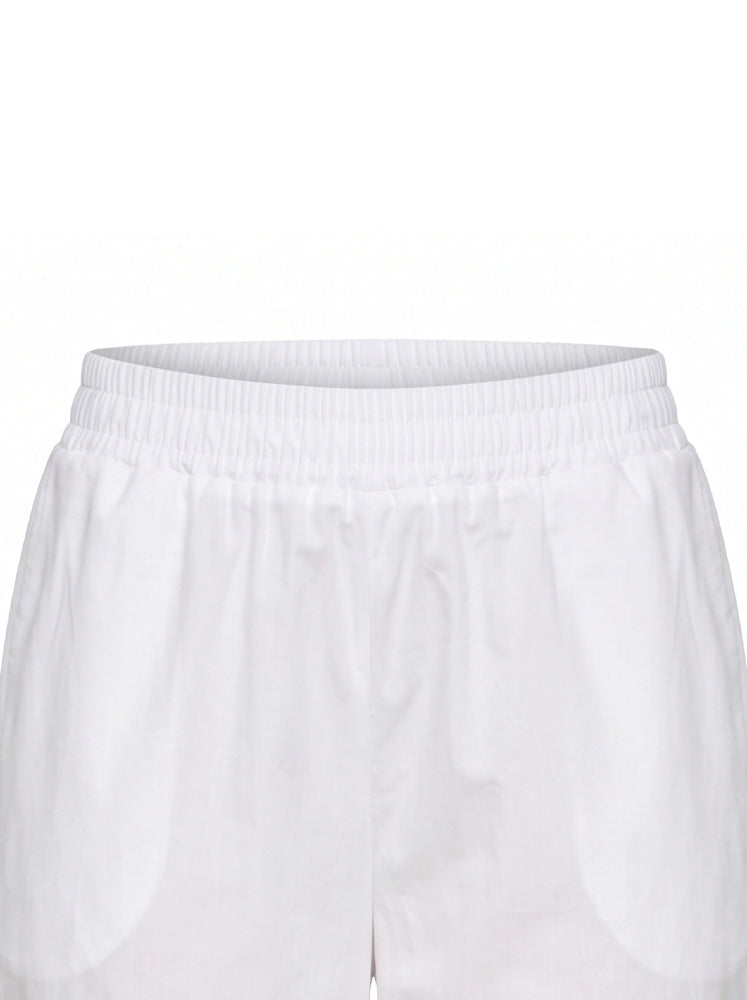 Pantaloni basic vita elastica