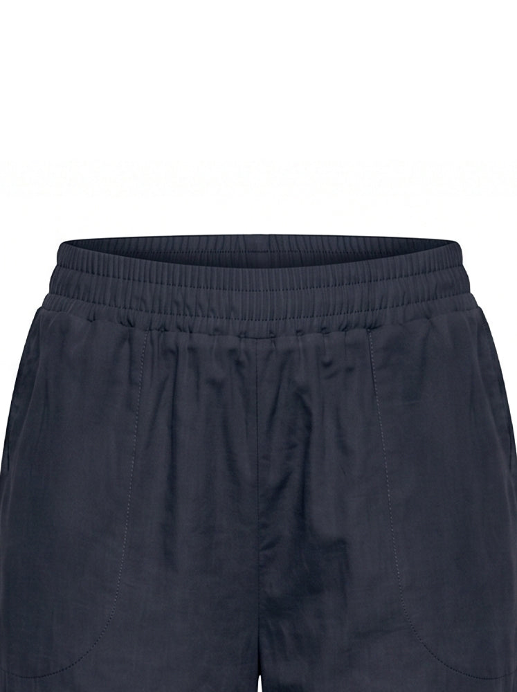 Pantaloni basic vita elastica