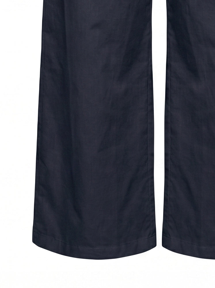 Pantaloni basic vita elastica