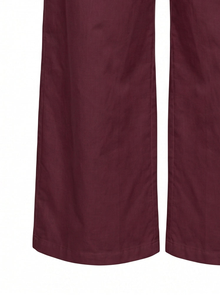 Pantaloni basic vita elastica