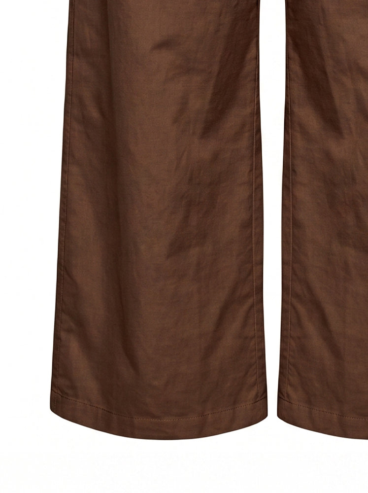 Pantaloni basic vita elastica