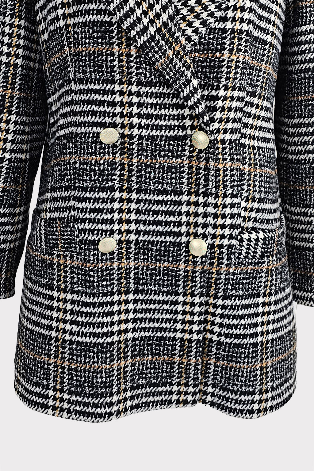 Cappotto corto quadro