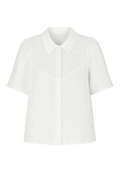 Camicia lino maniche a sbuffo