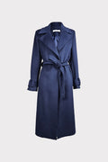 Cappotto lungo con passanti