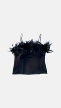 Bustier piume