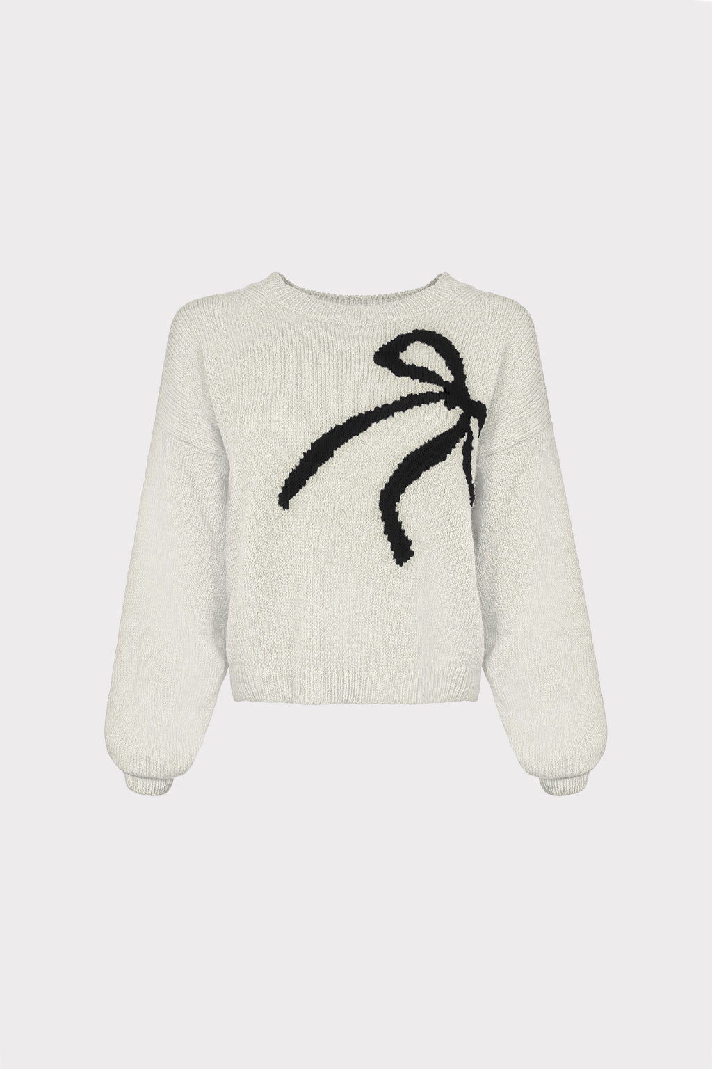 Maglia con fiocco