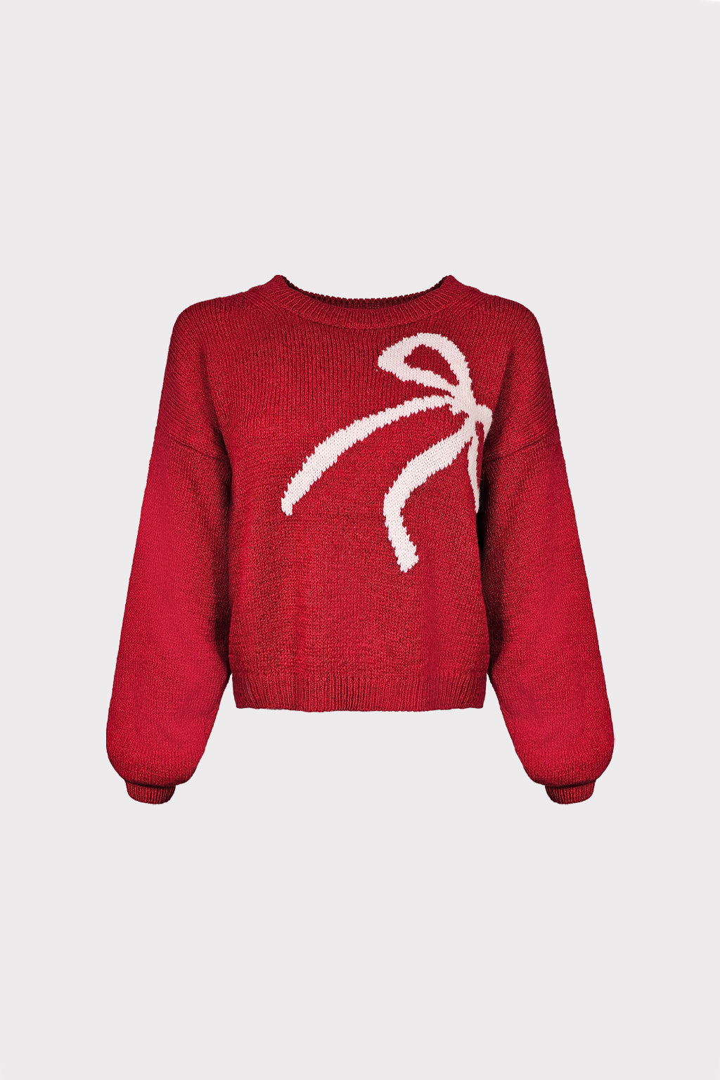 Maglia con fiocco