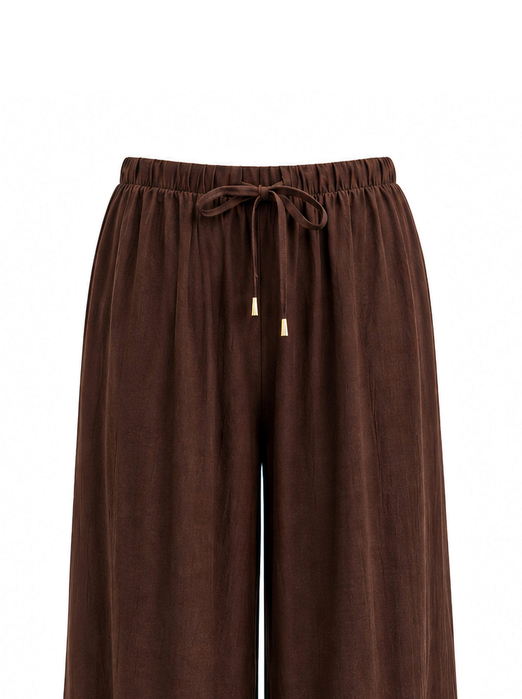 Pantalone tessuto stropicciato