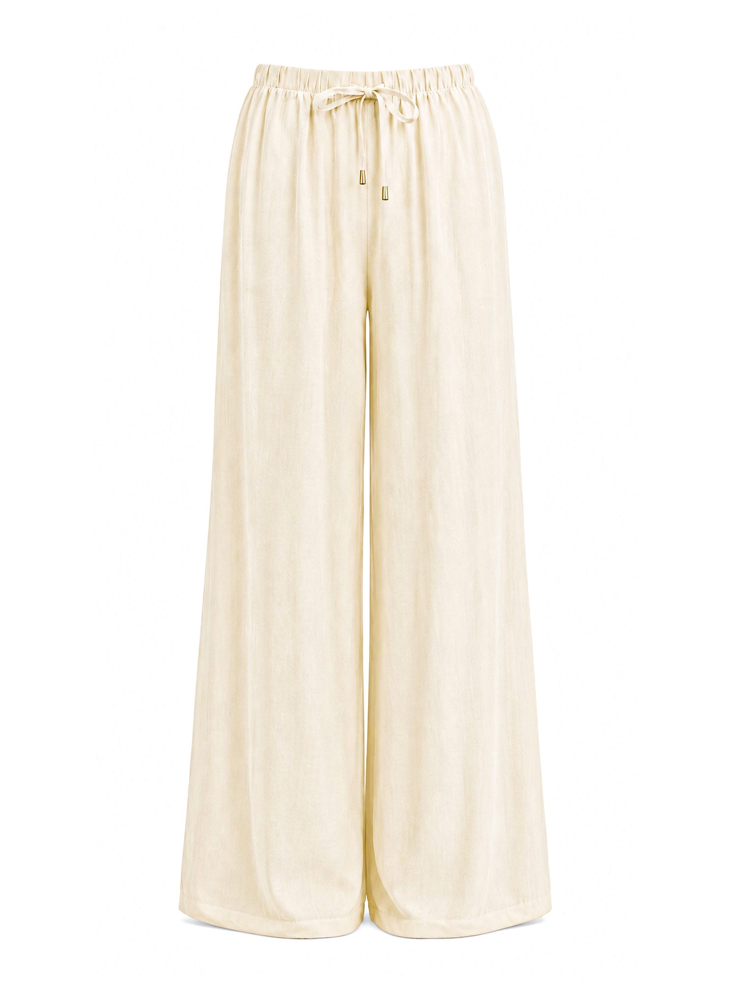 Pantalone tessuto stropicciato