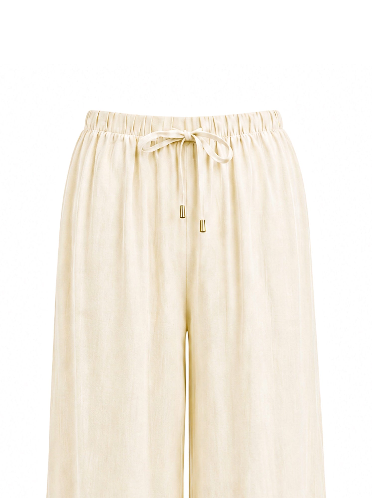 Pantalone tessuto stropicciato