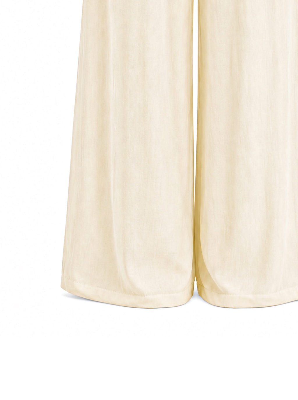 Pantalone tessuto stropicciato