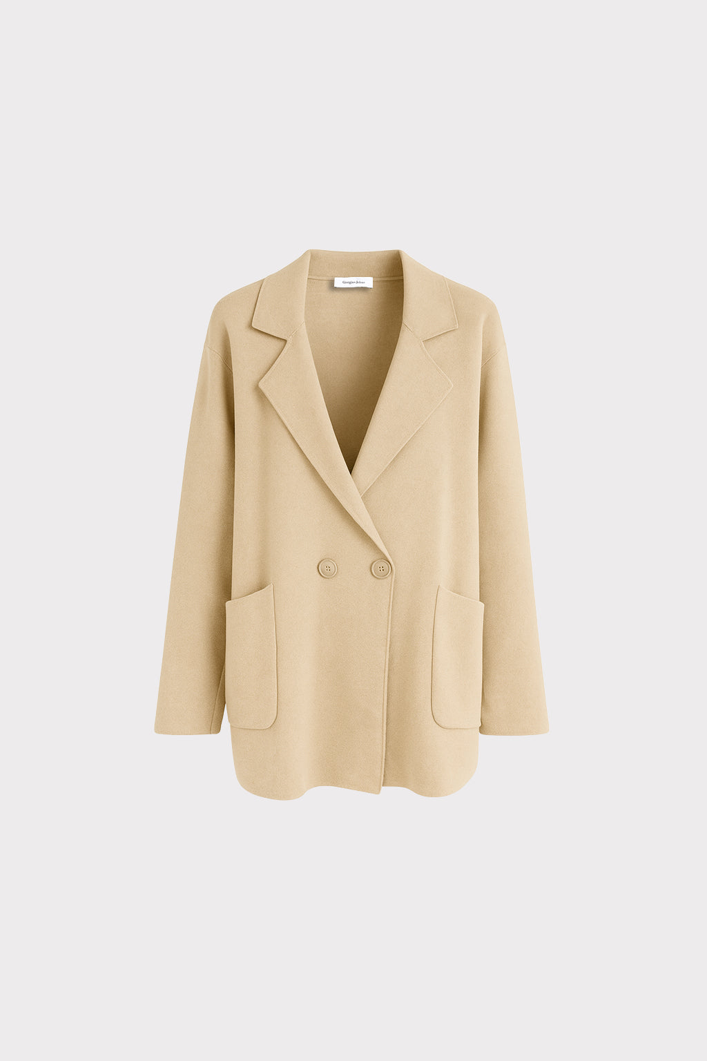 Cardigan doppiopetto in maglia