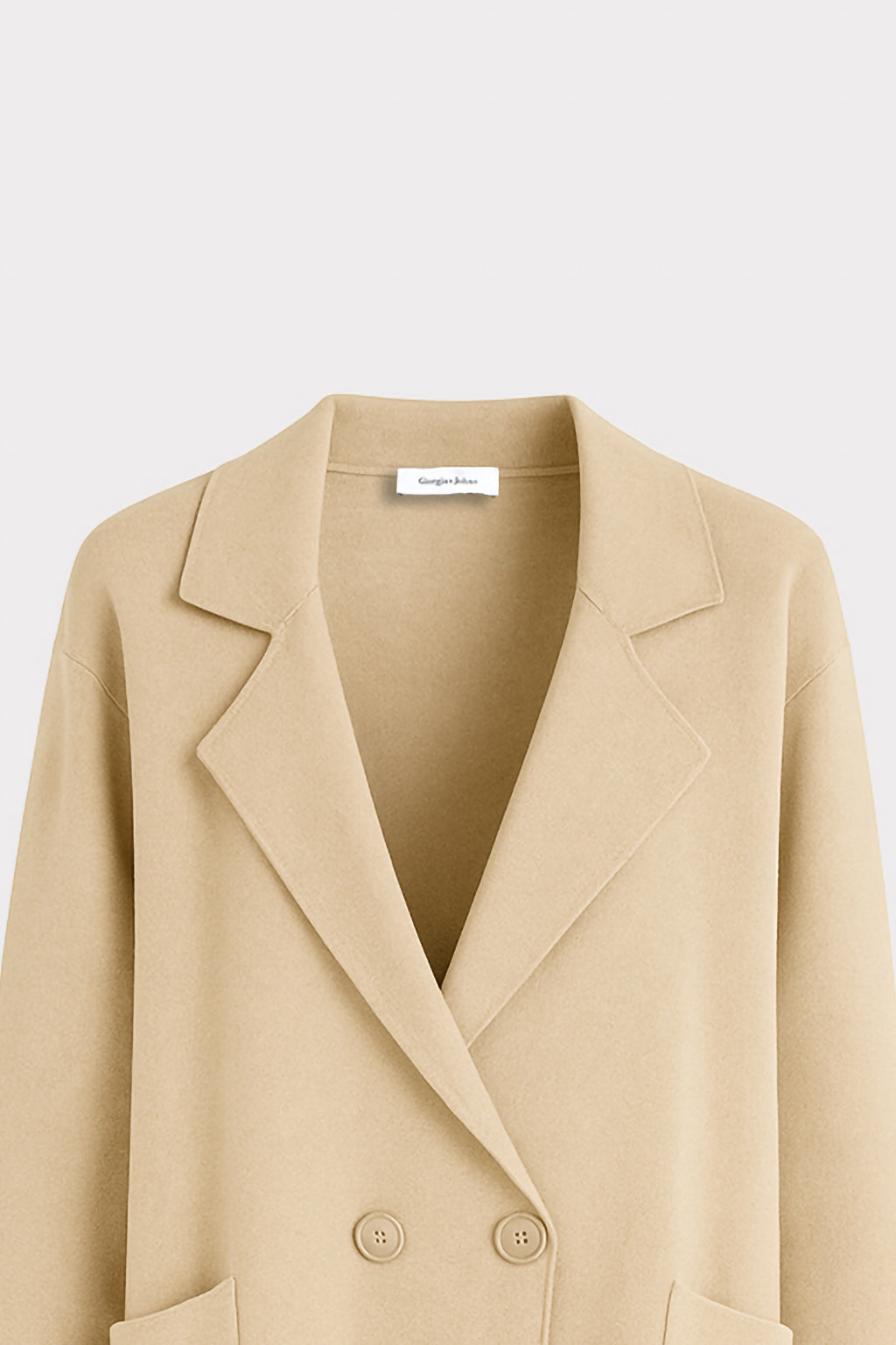 Cardigan doppiopetto in maglia
