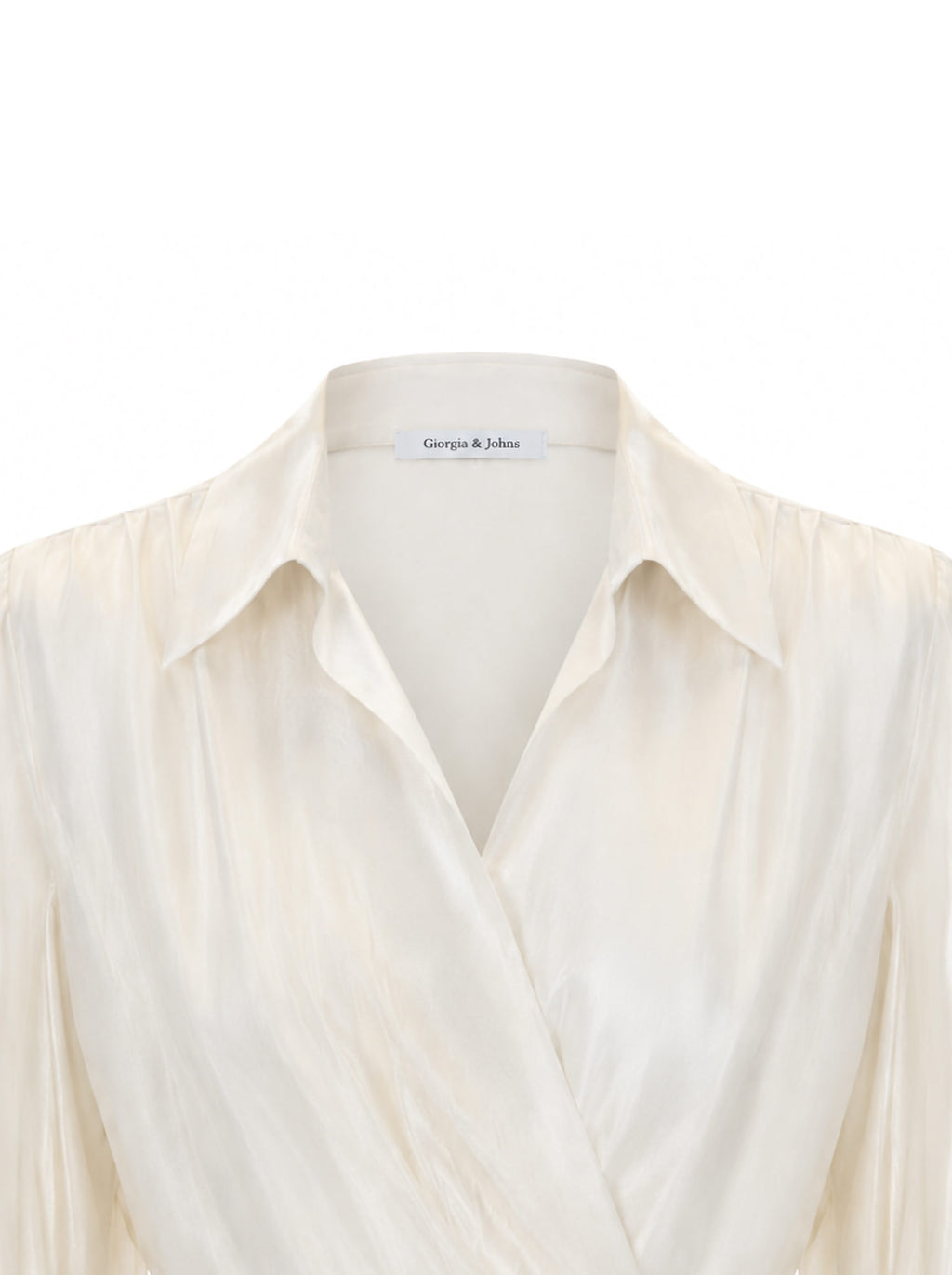 Blusa lyocell con fusciacca