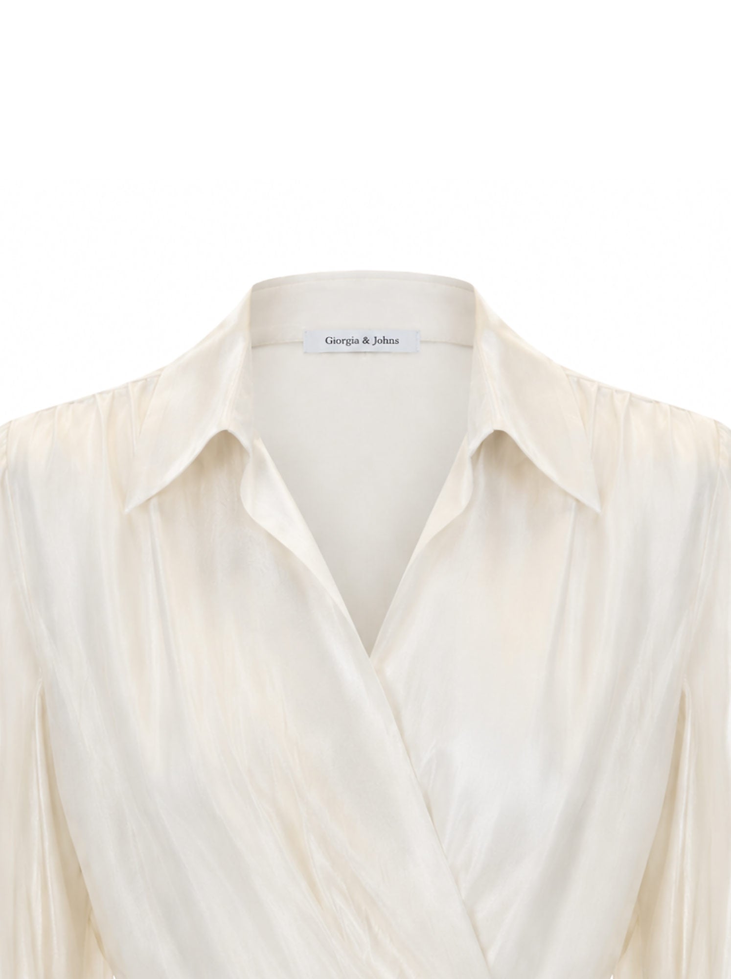 Blusa lyocell con fusciacca