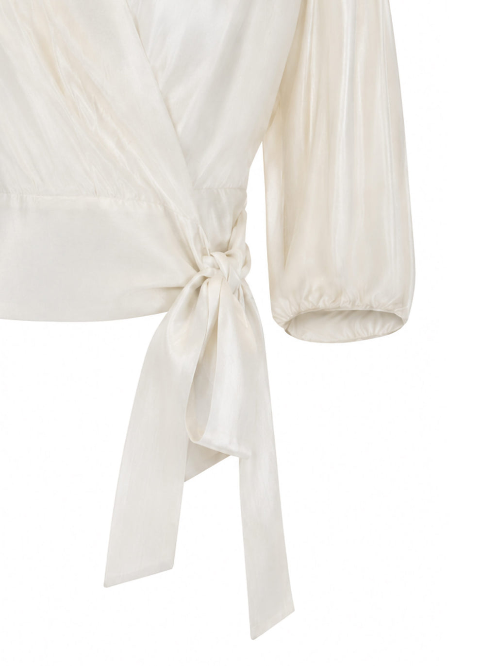 Blusa lyocell con fusciacca