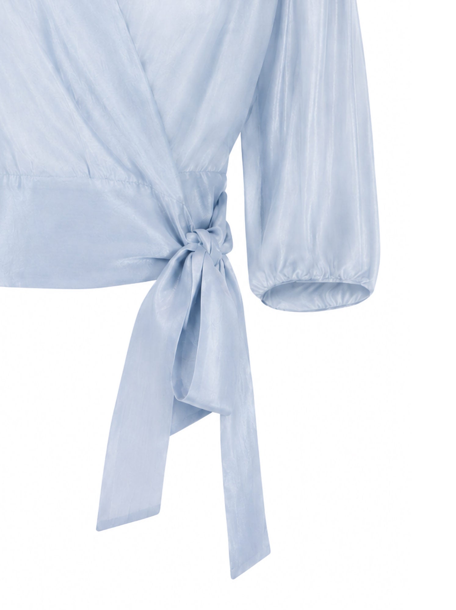 Blusa lyocell con fusciacca