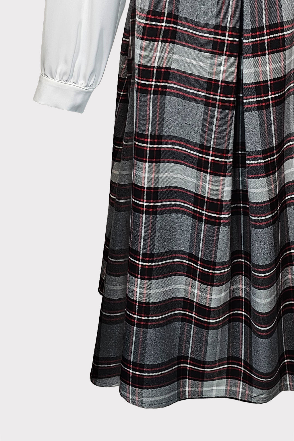 Abito gonna tartan