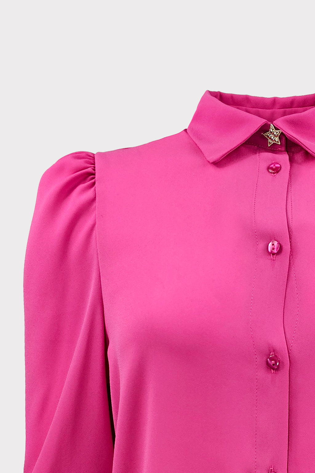 Camicia basic bottone stella