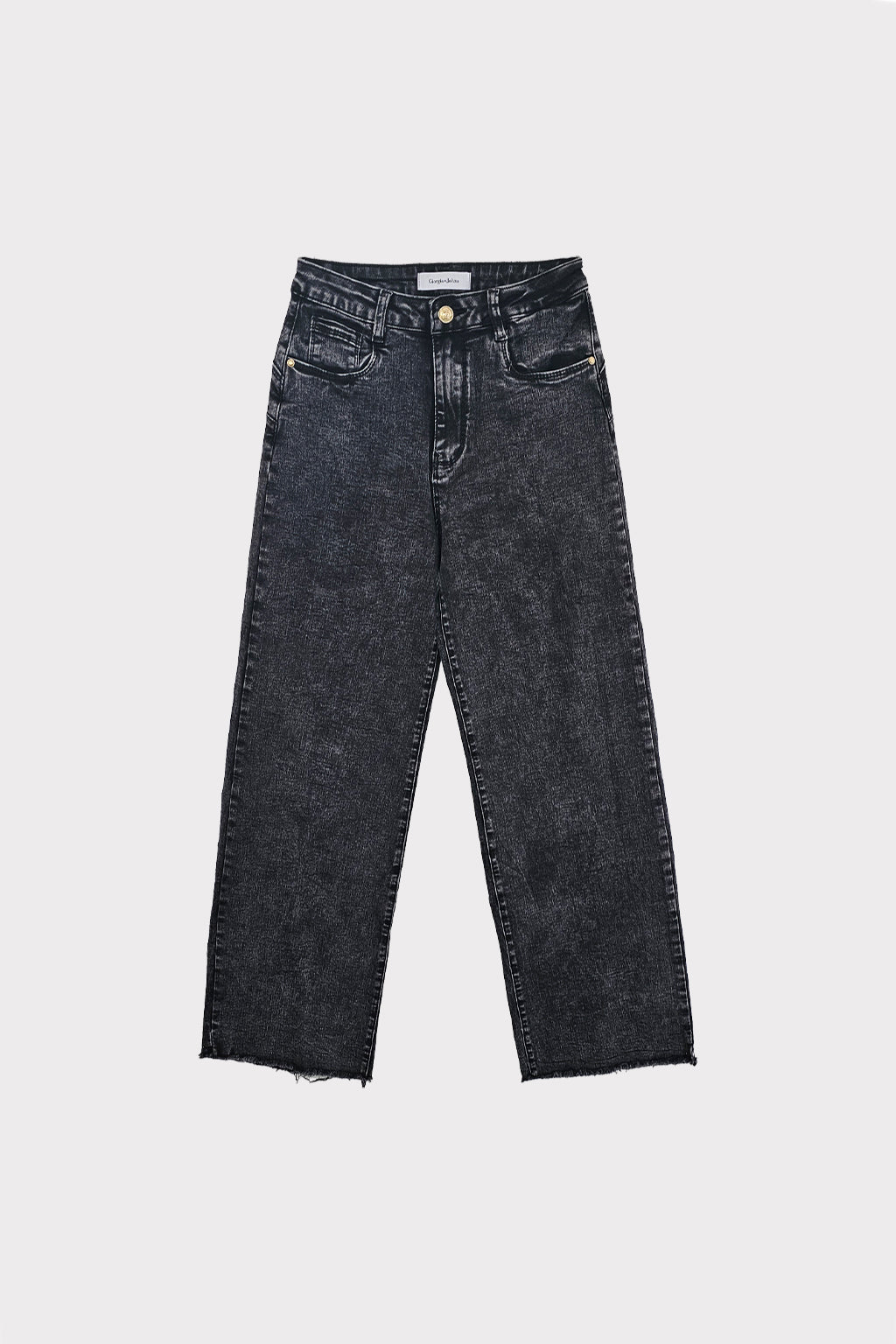 Jeans palazzo black