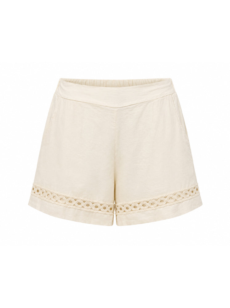 Shorts con passamaneria