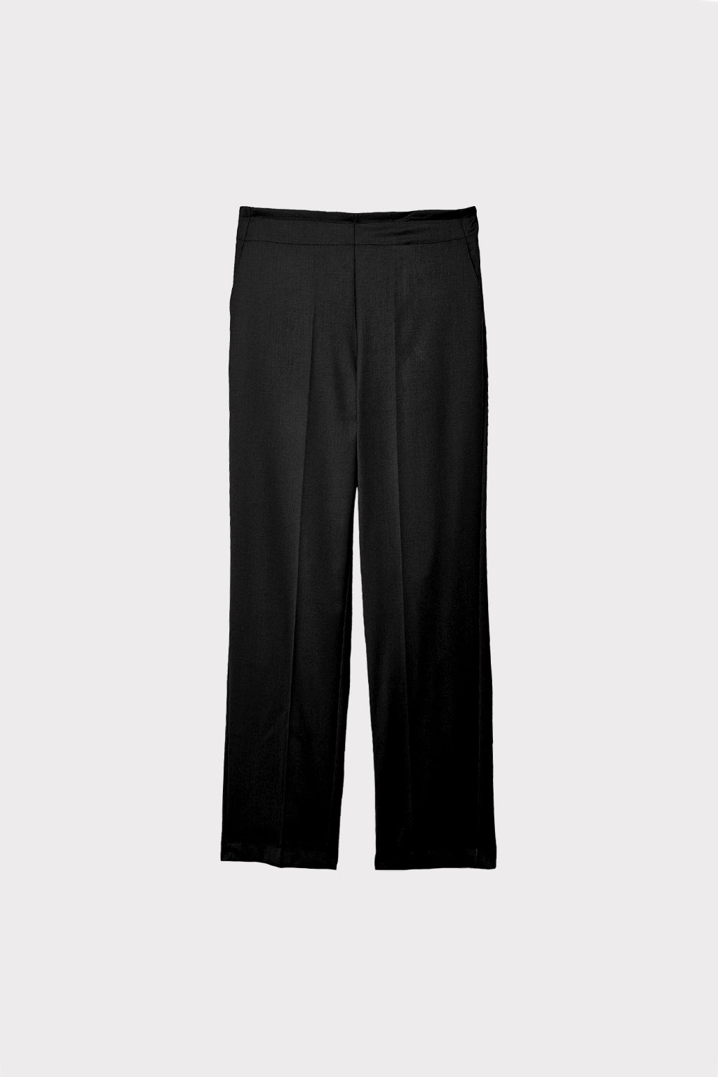 Pantalone retro elastico mano lana