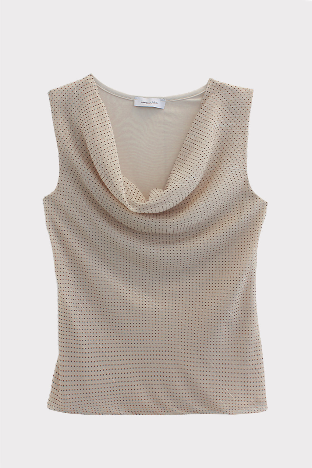Blusa sciallata pois lurex