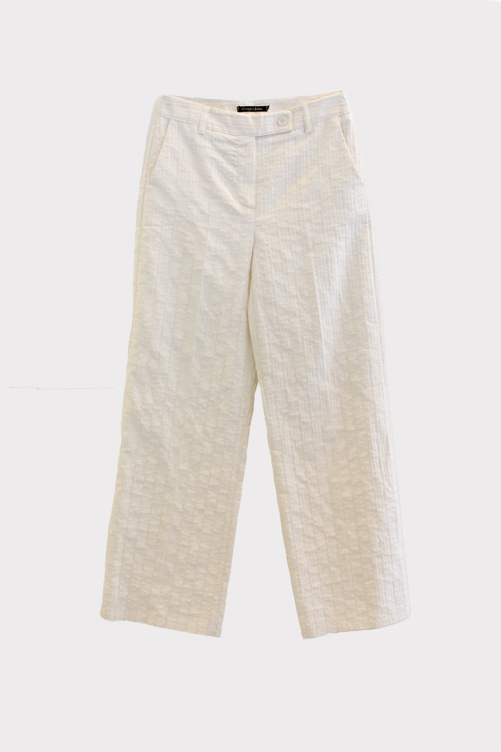 Pantalone palazzo filo lurex