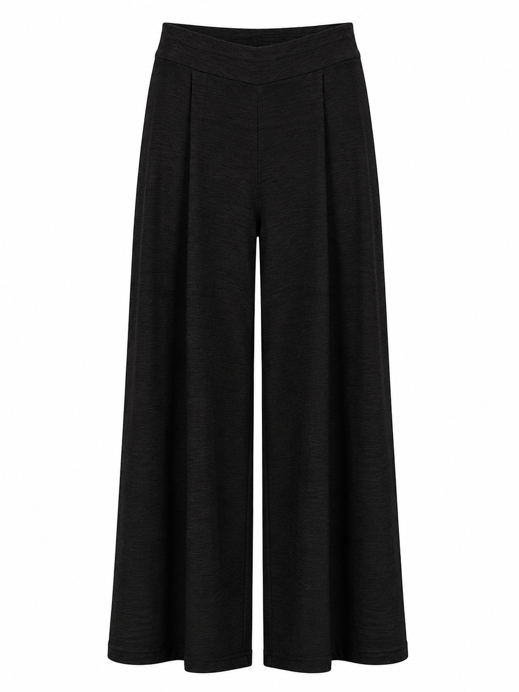 Pantaloni fluidi vita alta