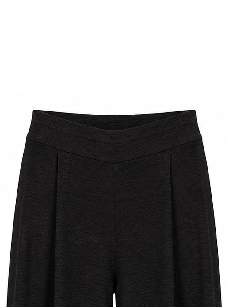 Pantaloni fluidi vita alta