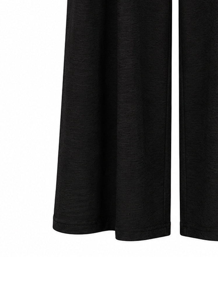 Pantaloni fluidi vita alta