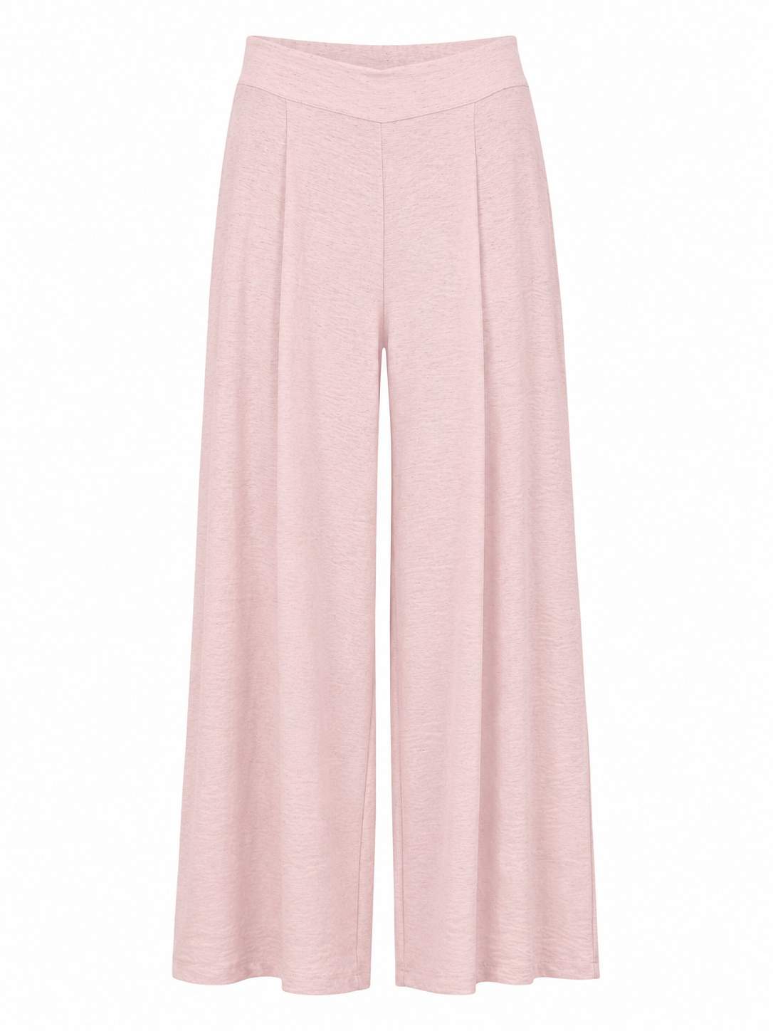 Pantaloni fluidi vita alta