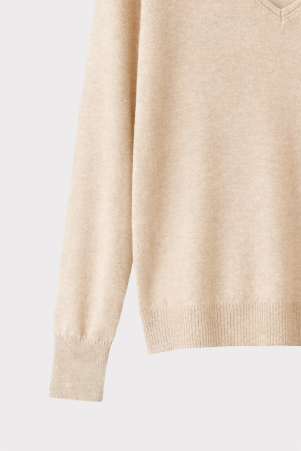 Maglia scollo V e pizzo