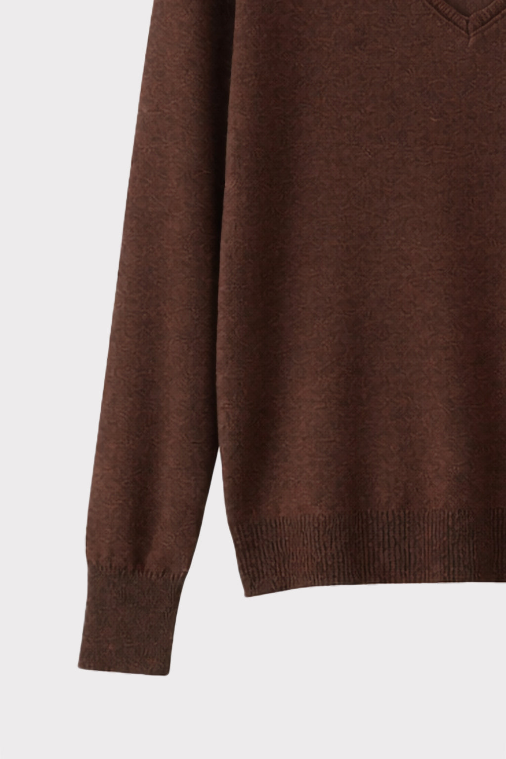Maglia scollo V e pizzo