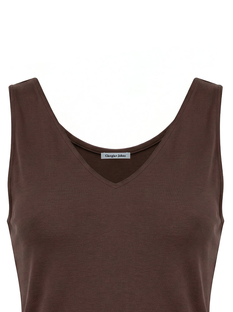Top basic scollo a V
