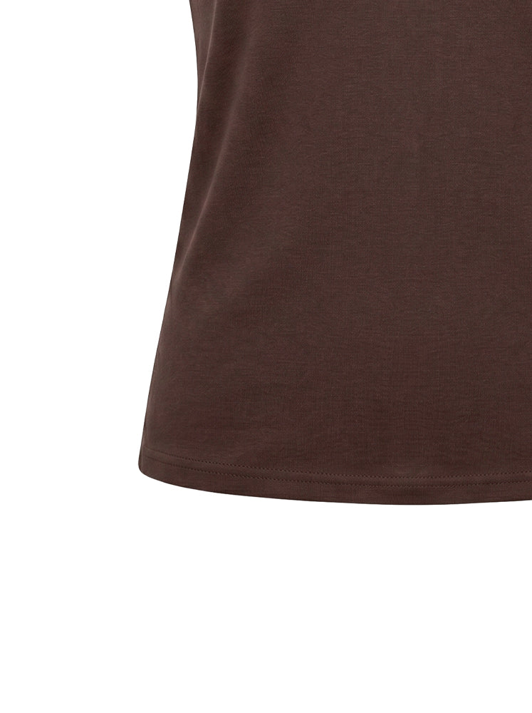Top basic scollo a V
