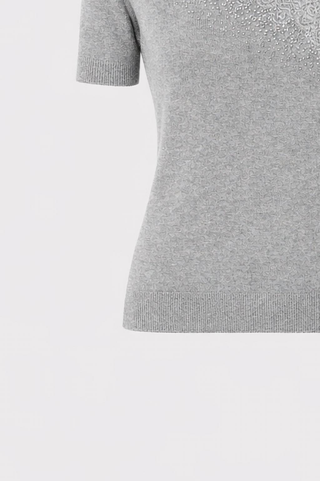 Pullover dolcevita con ricamo