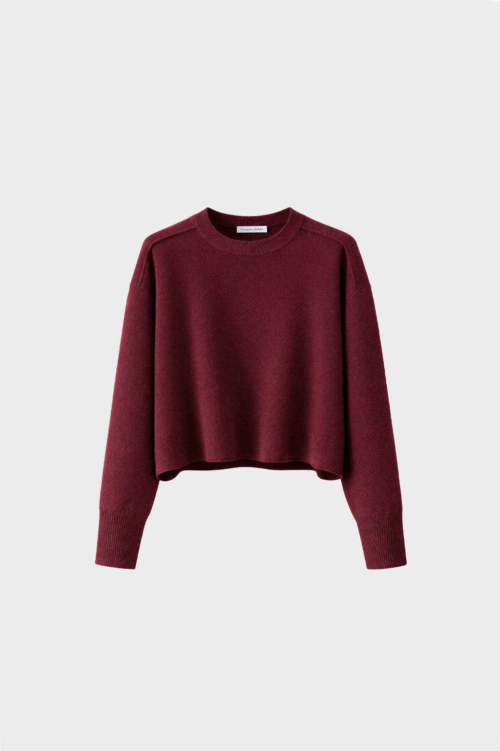 Pullover girocollo oversize