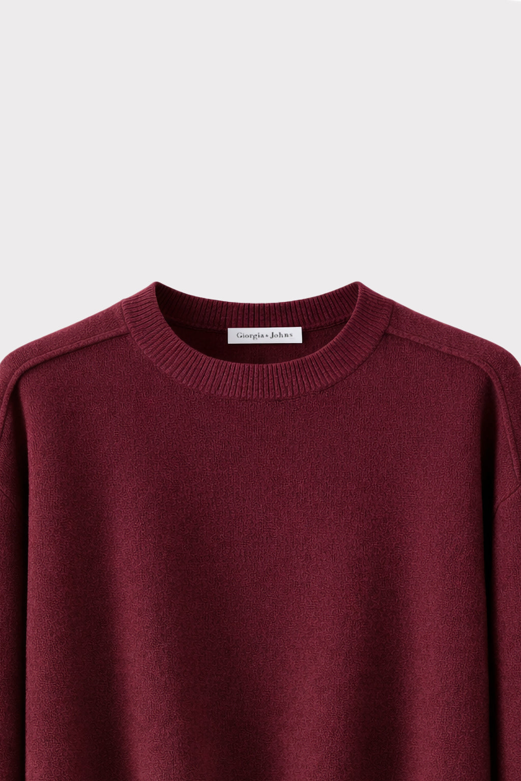 Pullover girocollo oversize