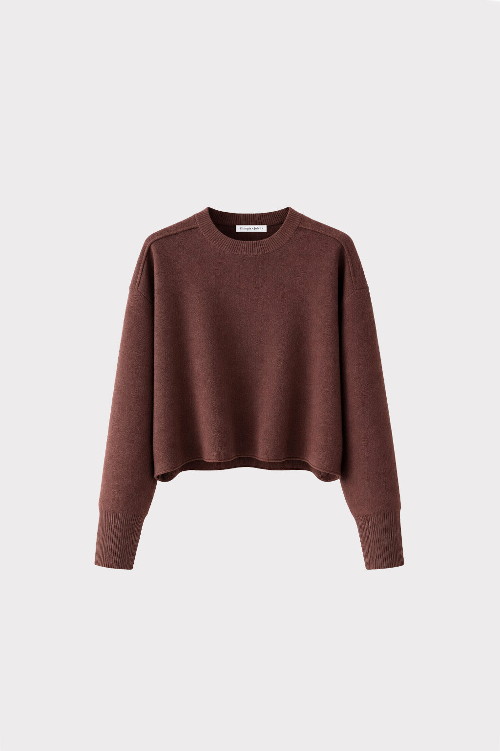 Pullover girocollo oversize