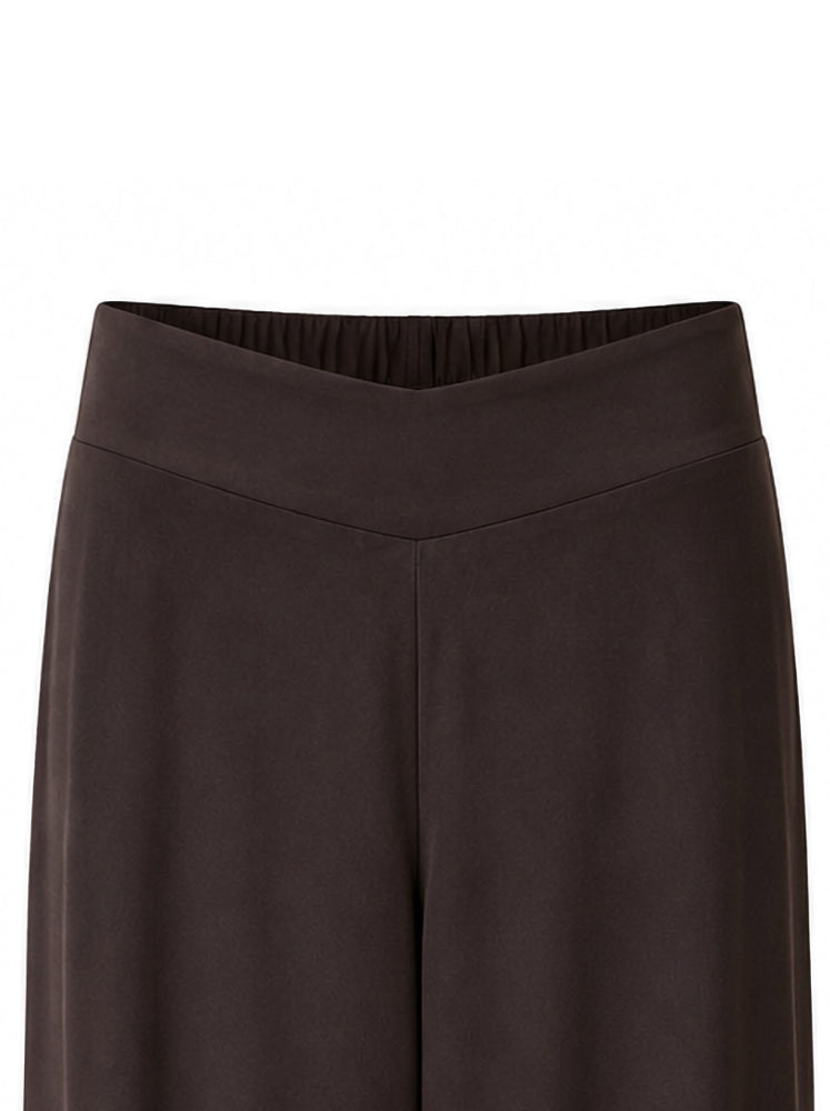 Pantaloni palazzo retro elastico