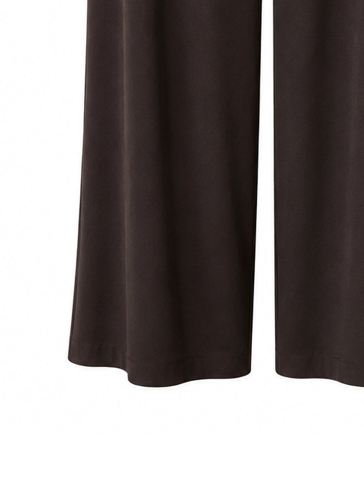 Pantaloni palazzo retro elastico
