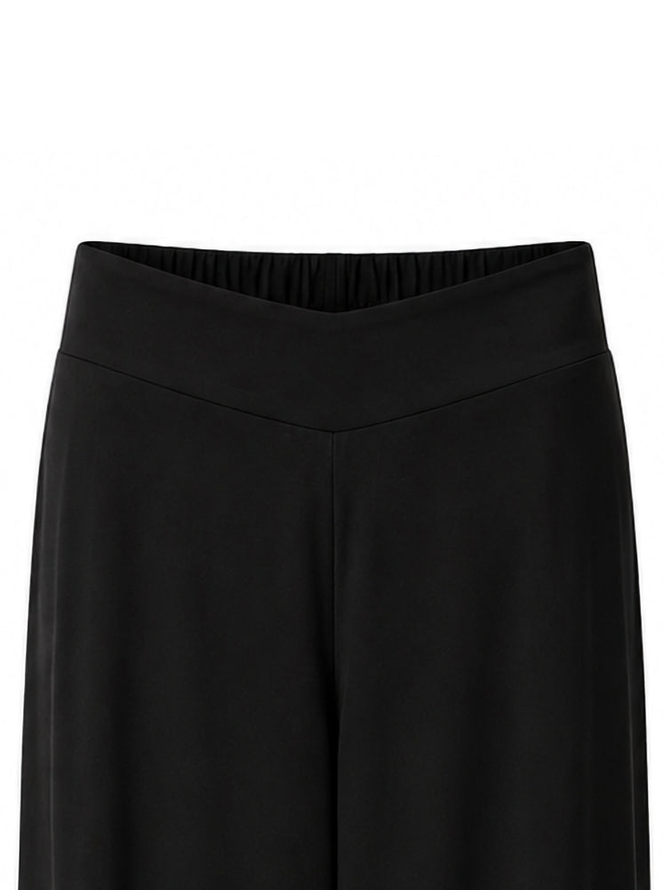 Pantaloni palazzo retro elastico