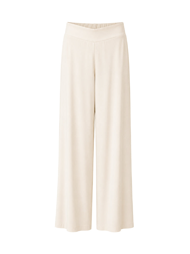 Pantaloni palazzo retro elastico